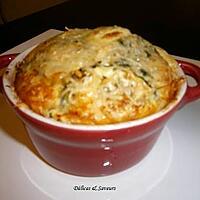 recette Flans de courgettes aux herbes