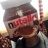 recette Nutella chaud