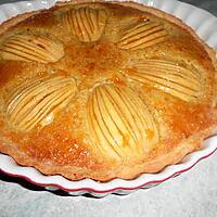 recette Flan aux pommes et aux amandes