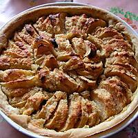 recette Tarte amandine aux pommes