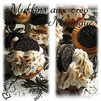 recette Muffins aux oreo meringués