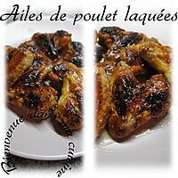 recette ailes de poulet laquées