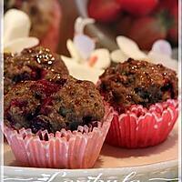 recette ~Muffins Oméga-bons~