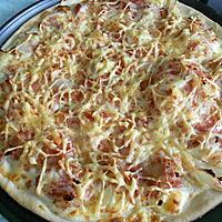 recette Tarte flambée revisitée