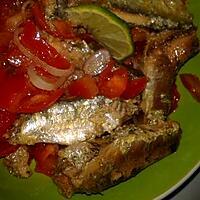 recette Rougails sardines et tomates jus de citron vert et piment...