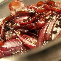 recette confit d'oignons rouges