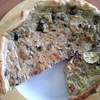 recette Tarte  thon / courgette