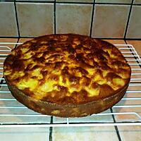 recette Clafoutis aux pommes, sucre roux et beurre salé