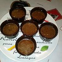 recette Petits pots de crème au toblerone