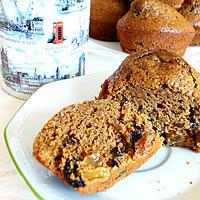 recette Honey and Treacle muffin - muffins miel mélasse