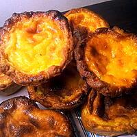 recette pasteis de nata (petit flan portugais)