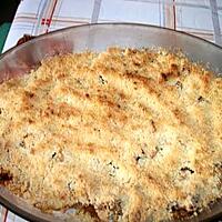 recette crumble aux pommes