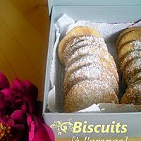 recette Biscuits à la l'orange