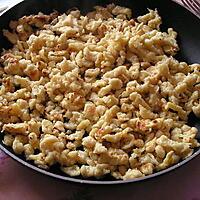 recette Spatzle ou Spätzle