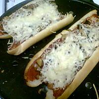 recette Baguette pizza