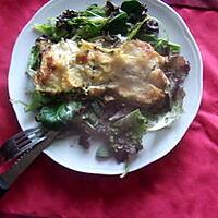 recette lasagnes  !!!!!!      saumon épinards champignons