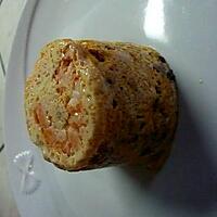 recette Mini-pains de saumon aux crevettes