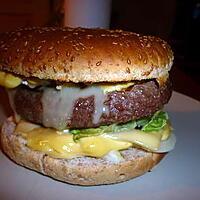 recette Burger fromager