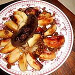recette Boudin noir aux pommes et raisins