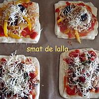 recette MINIS PIZZAS MSAMMENS