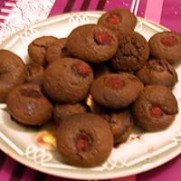 recette mini muffins au chocolat et framboise