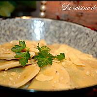 recette Raviolis au Pesto de Ligurie, épinards et ricotta