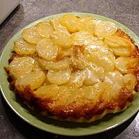 recette Tatin salée p.de terre/camembert