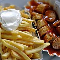 recette traditionnelle saucisse allemande : Currywurst