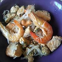 recette choucroute de saumon et fruits de mer