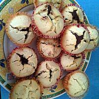 recette muffins vanille coeur nutella