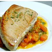 recette Thon albacore à l’orientale.