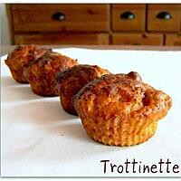 recette Muffins à la pomme et au massepain