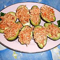 recette Avocats surimi aux crabes