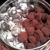 recette Truffes au chocolat