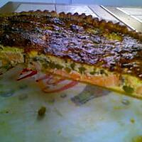 recette Quiche saumon petit pois