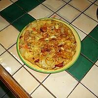 recette tortilla chorizo zanahoria y cebolla (ommelette chorizo carotte et oignon)