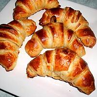 recette Croissant maison