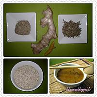 recette SOUPE AU THYM SAUVAGE TCHICHA BEZAATAR