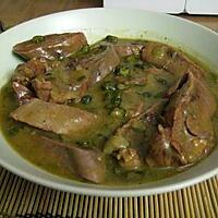 recette LANGUE DE VEAU SAUCE AUX CAPRES