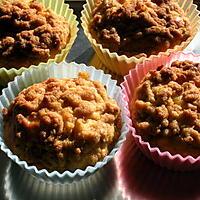 recette crunchy muffins aux pommes et pistaches