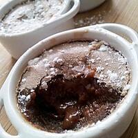 recette Petits pots fondant au nutella