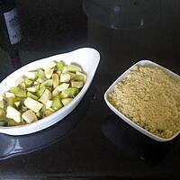 recette Crumble pomme / kiwi