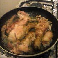 recette poulet fumee frit.
