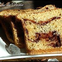 recette Brioche et cème de chocolat à la poire